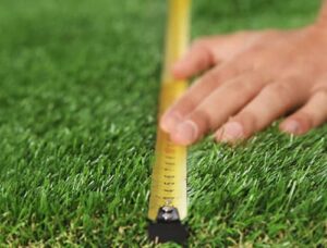 how to measure artificial grass feature