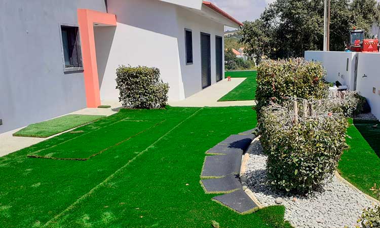 artificial turf instalation