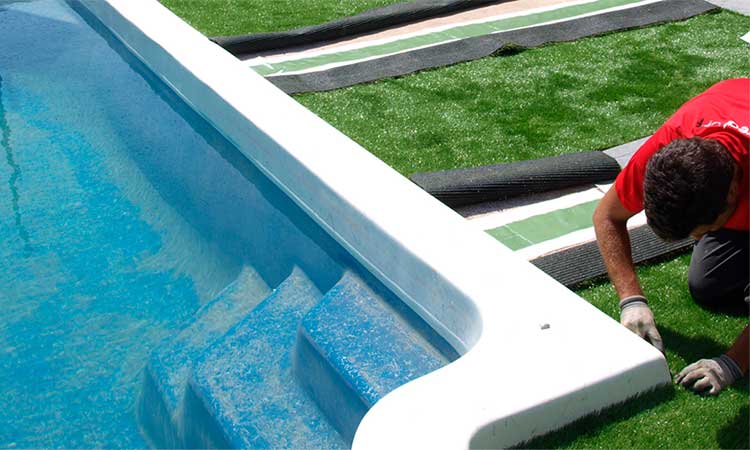 secure fabric artificial turf