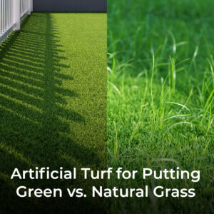 Artificial Turf for Putting Green vs. Natural Grass - RealTurf 4