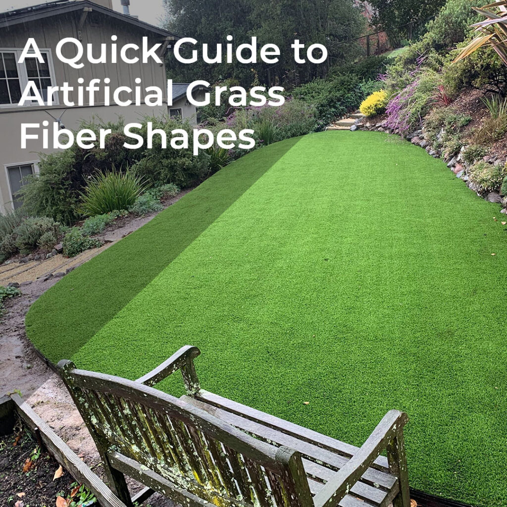 The Shapes of Artificial Grass Fibers and How They Affect Performance Realturf USA