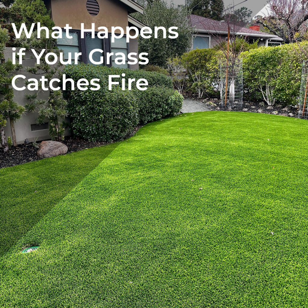 What Happens if Artificial Grass Catches Fire? Realturf USA