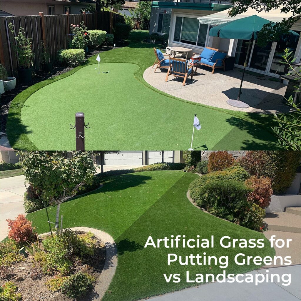 Artificial Grass for Putting Greens vs Landscaping - Realturf 1