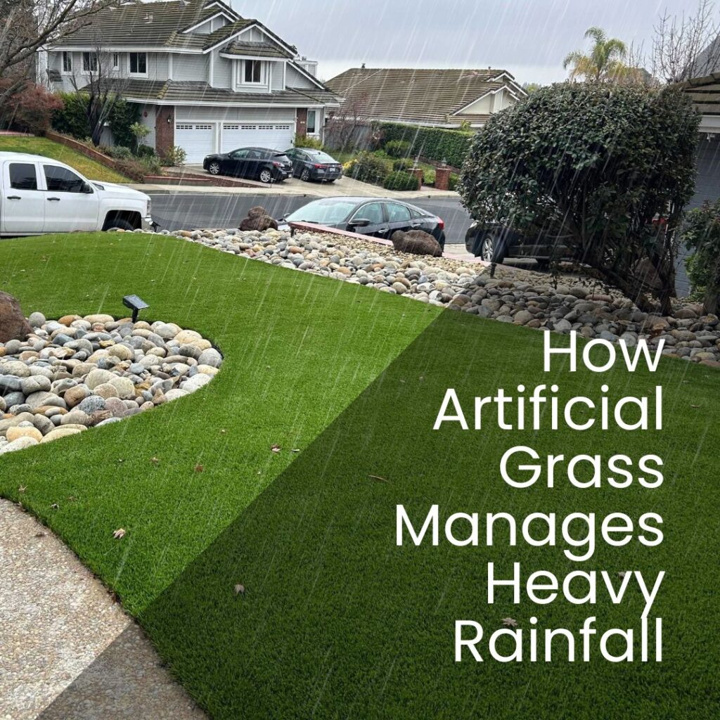 How Artificial Grass Manages Heavy Rainfall - realturf 3