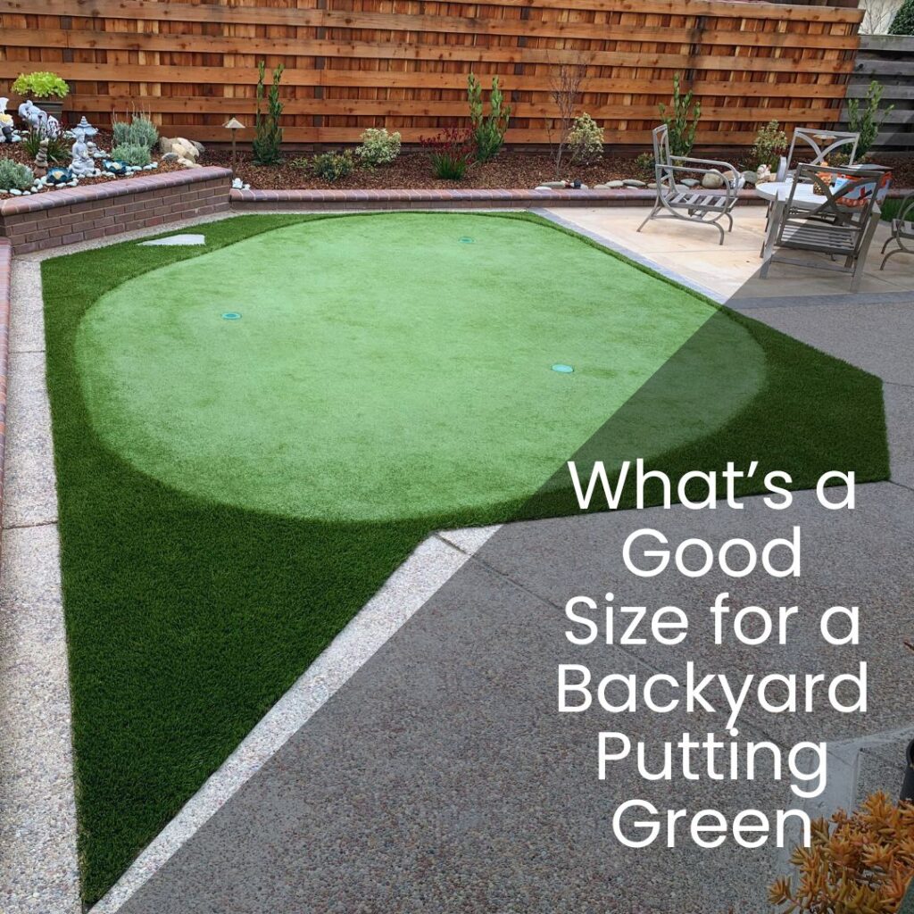 Whats a Good Size for a Backyard Putting Green - realturf 2