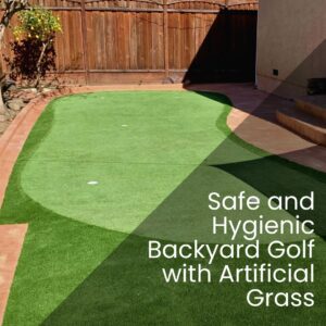 Safe and Hygienic Backyard Golf with Artificial Grass - realturf usa 2