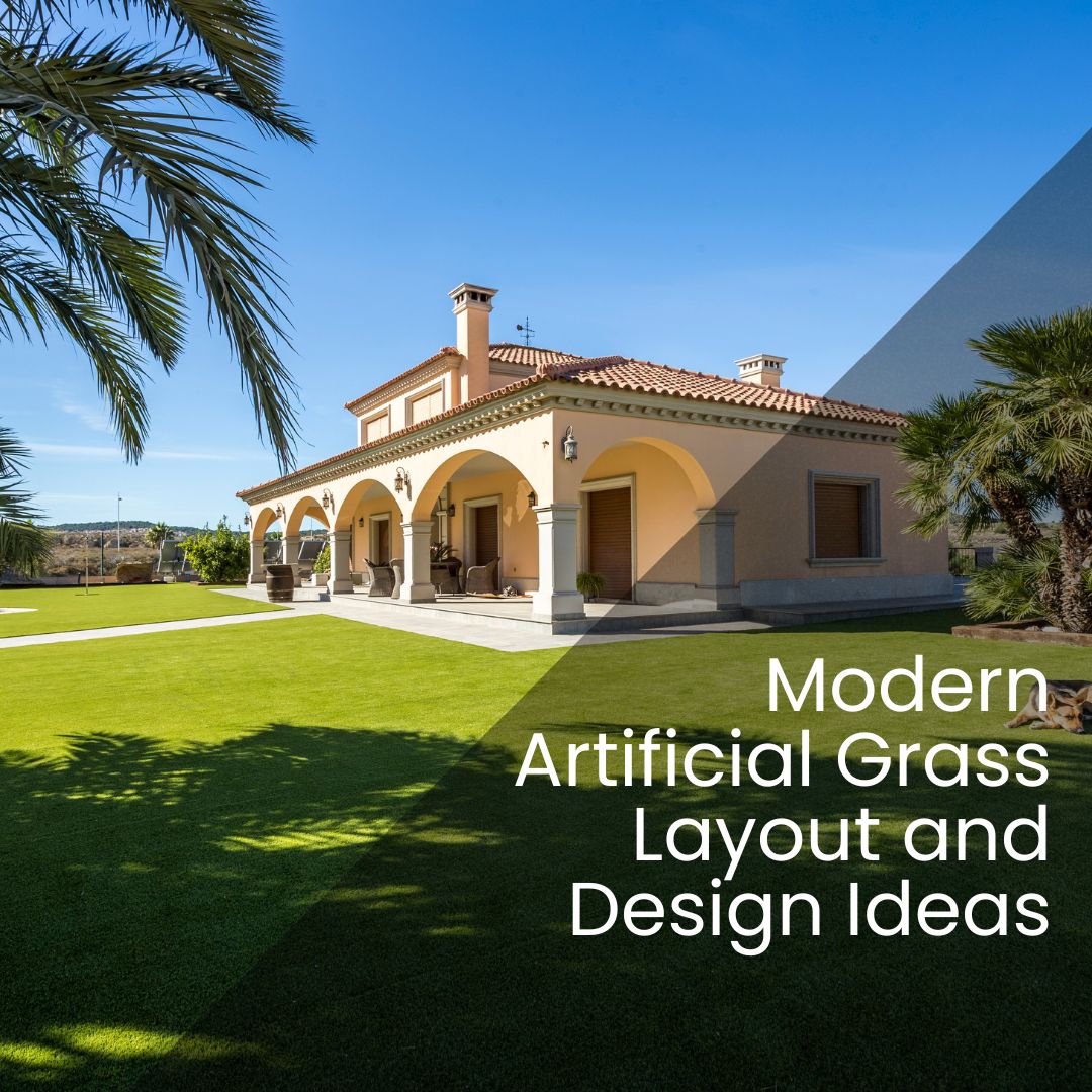 Modern Artificial Grass Layout and Design Ideas - realturf usa 3