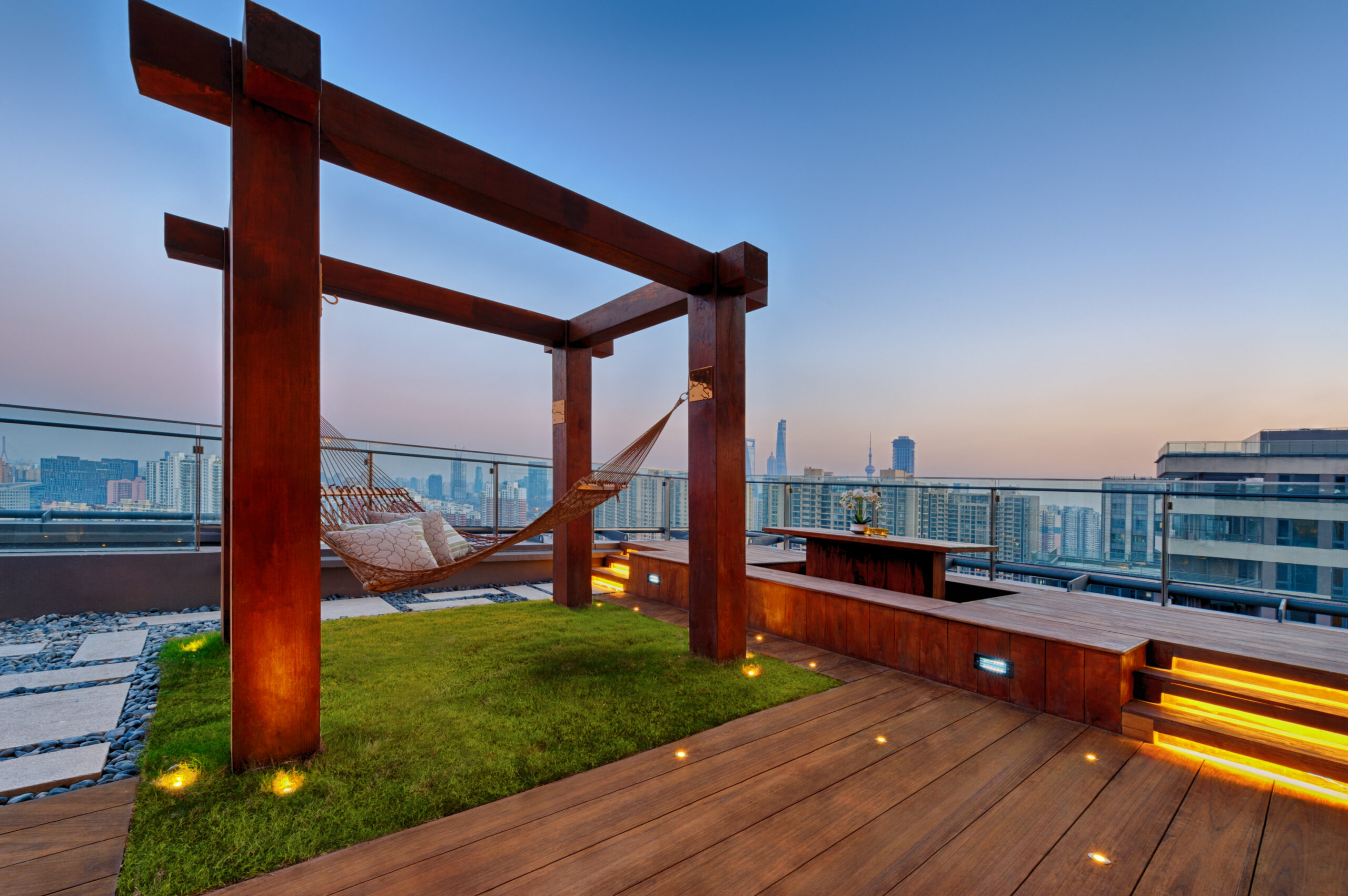 Rooftop Terrace with Turf
