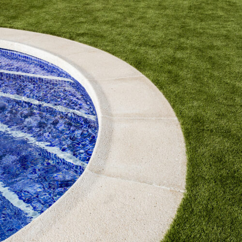 artificial grass for pool