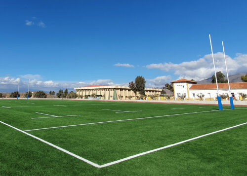 Artificial grass in Viator Rugby Field